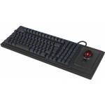 Keysonic - KeySonic KSK-8202ELU-T (UK) clavier Universel USB QWERTY Anglais britannique Noir [DE-Version, German Keyboard]