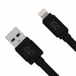 Cavi Usb - Green Cell KABGC02 c�ble Lightning 0,25 m Noir 