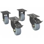 Zebra - Zebra CS-RAC-WHEEL accessoire de racks Roulettes 