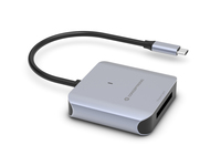 Conceptronic - Conceptronic BIAN08G lecteur de carte m�moire USB 3.2 Gen 2 Type-C Gris 