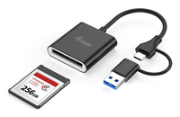 Equip - Equip 245461 lecteur de carte m�moire USB 3.2 Gen 2 (3.1 Gen 2) Type-C Noir 