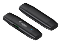 Equip - Equip 245462 lecteur de carte m�moire USB 3.2 Gen 1 (3.1 Gen 1) Type-A/Type-C Noir 