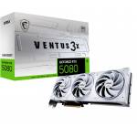 Micro-star International Co - MSI VENTUS GEFORCE RTX 5080 16G 3X OC WHITE carte graphique NVIDIA 16 Go GDDR7 