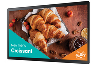 Samsung - Samsung LH24QBCTBGCXEN affichage de messages �cran plat de signalisation num�rique 60,5 cm (23.8) LED Wifi 250 cd/m� Full HD Noir �cran tactile Int�gr� dans le processeur Tizen 16/7