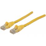 Intellinet - Intellinet Cat6 UTP, 0.5m 0.5m Cat6 U/UTP (UTP) Jaune c�ble de r�seau