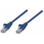 Intellinet - Intellinet 0.5m Cat6 0.5m Cat6 U/UTP (UTP) Bleu c�ble de r�seau