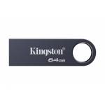 Kingston - Kingston Technology DataTraveler 64 Go SE9 G3 - Nickel fonc�