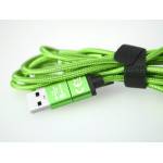 &nbsp;"Smrter-C�ble de chargement en nylon 5 en 1 Smrter Hydra ULTRA, 120 cm, vert-Smrter-Adapter/Cable"