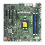 Super Micro - Supermicro X12STL-F-B Bulk Intel C252 LGA 1200 (Socket H5) micro ATX 