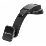 Manhattan Magnetische Armaturenbrett Handyhalterung - Manhattan 462525 support Support passif Mobile/smartphone Noir, Argent