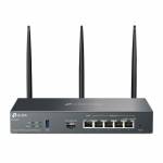 Tp-link - TP-Link ER706W routeur sans fil Gigabit Ethernet Bi-bande (2,4 GHz / 5 GHz) Noir