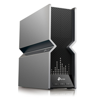 Tp-link - TP-Link Archer BE800 routeur sans fil Multi-Gigabit Ethernet Tri-bande (2,4 GHz / 5 GHz / 6 GHz) Noir, Acier inoxydable