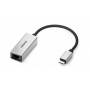Marmitek - Marmitek 08373 changeur de genre de c�ble USB Type-C RJ-45 Noir, Argent