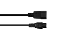 Good Connections - Alcasa P1405-S010 c�ble �lectrique Noir 1 m Coupleur C14 Coupleur C5