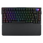 Asus - ASUS ROG Azoth Extreme clavier Jouer USB + RF Wireless + Bluetooth QWERTZ Noir