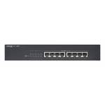 Lancom - GS-1208P Non-g�r� Gigabit Ethernet (10/100/1000) Connexion Ethernet, supportant l'alimentation via ce port (PoE) 1U Noir 
