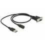 Navilock - Navilock 62907 VGA MD6, USB Noir adaptateur et connecteur de c�bles