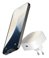 Zens - ZENS ZESC18W/00 chargeur d'appareils mobiles �couteurs, Smartphone, Universel Blanc Secteur Recharge sans fil Charge rapide Int�rieure 