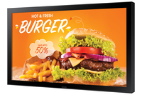 Samsung - Samsung LH24OHBEBGBXEN affichage de messages Panneau plat de signalisation num�rique 61 cm (24) IPS Wifi 1500 cd/m� Full HD Noir Tizen 6.5