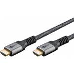 Goobay - Goobay 65260 c�ble HDMI 1 m HDMI Type A (Standard) Gris