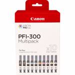 Canon - Canon PFI-300 10 INK MULTI PACK- cartouche d'encre Original