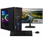 Captiva - Prise de courant pour PC R80-021 Paquet TFT (Ryzen 7 5700G/ SSD 1TB/ 16384/ DVD-RW/ MSI/ WLAN/ w/ o OS) (80021)