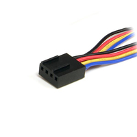 Startech - StarTech.com C�ble r�partiteur alimentation pr ventilateurs 4 broches 31cm -F/M