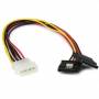 Startech - StarTech.com C�ble Adaptateur d'Alimentation interne Molex (4 broches) M�le vers 2x SATA Femelle 30 cm