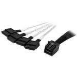 Startech - StarTech.com C�ble Mini SAS vers SATA interne de 1 m - SFF-8643 vers 4x SATA