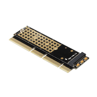 Axagon - Axagon PCI-E 3.0 16x - M.2 SSD NVMe. Up to 80mm carte et adaptateur d'interfaces Interne