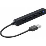 Speed-link - SPEEDLINK SNAPPY SLIM 480Mbit/s Noir hub & concentrateur