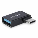 Startech - StarTech.com Adaptateur USB-C vers USB-A, Coud� � Droite, USB 5Gbps, 3A, Convertisseur USB-C M�le vers USB-A Femelle, Bo�tier M�tallique Durable - Compatible Thunderbolt 