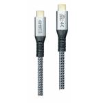2go - 2GO 797515 c�ble USB USB 3.2 Gen 2x2 2 m USB C Argent