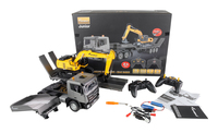 Amewi - Amewi G836E/G041E mod�le radiocommand� Excavatrice Moteur �lectrique 1:24 